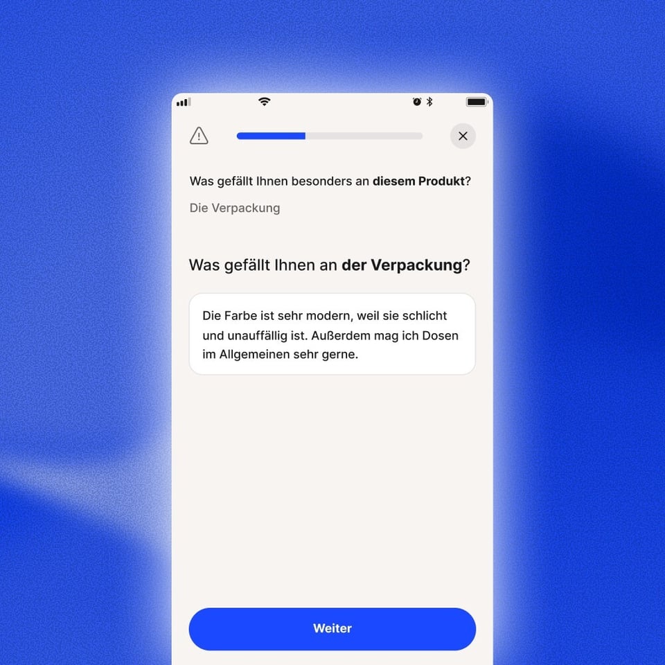 Intelligent probing questions_DE