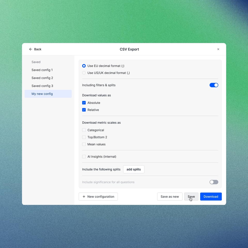 Exportation de données CSV config_Mise à jour des produits page_2000x2000
